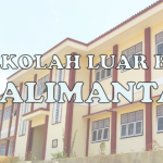 Tampak depan gedung Sekolah Luar Biasa (SLB) Kalimantan dengan fasilitas pendidikan inklusif