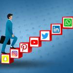 Gambaran growth media sosial untuk meningkatkan jangkauan konten