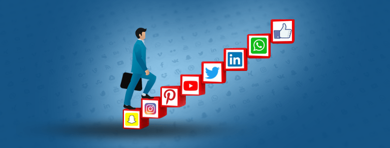 Gambaran growth media sosial untuk meningkatkan jangkauan konten